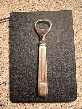 Vintage Tiffany & Co bottle opener Sterling Silver Monogrammed